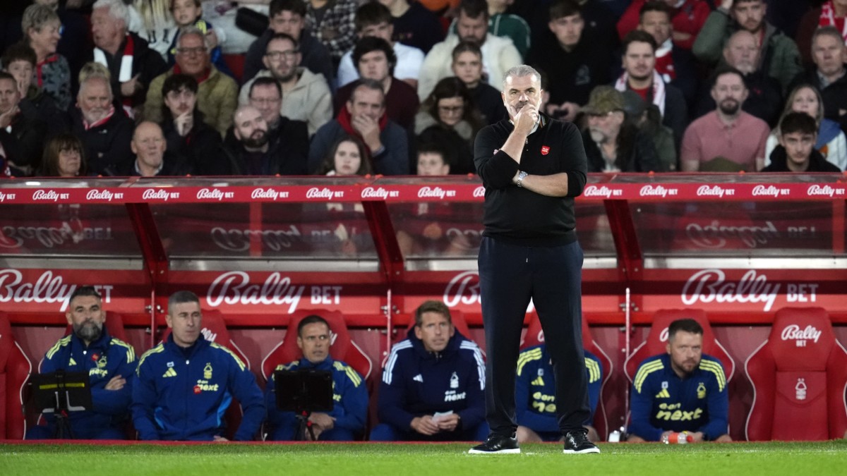 Ange Postecoglou admits frustration as his wait for first win at Forest goes on