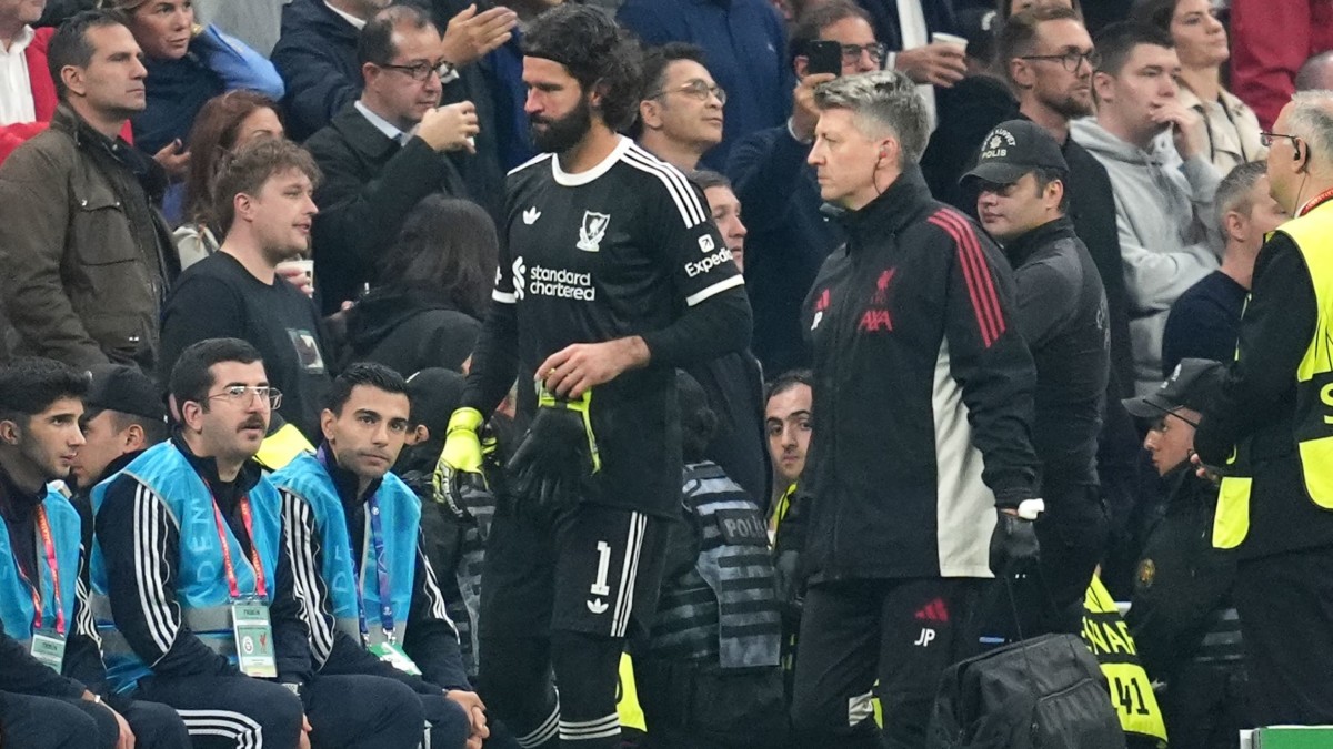Alisson Becker set to miss Chelsea clash after injury in Liverpool’s loss