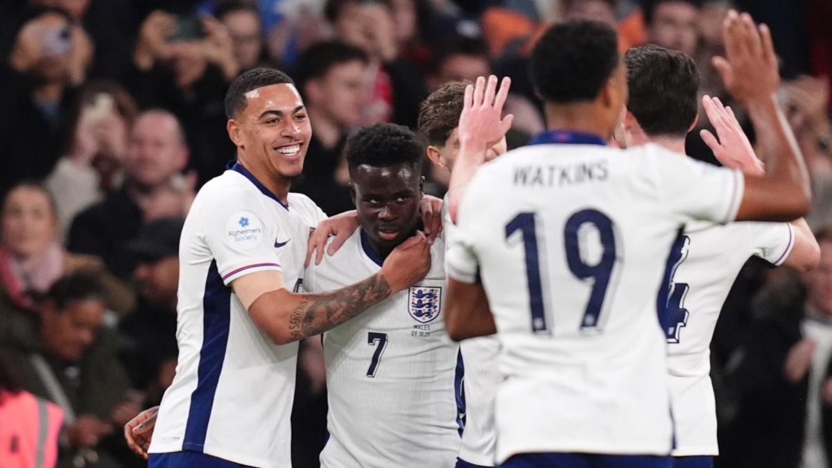 Bukayo Saka caps comfortable friendly victory for England over Wales