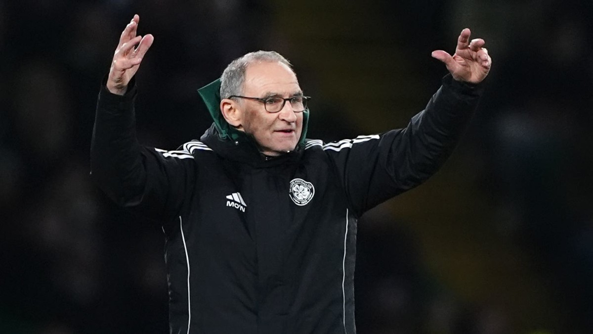 Martin O’Neill makes winning return as Celtic thrash Falkirk