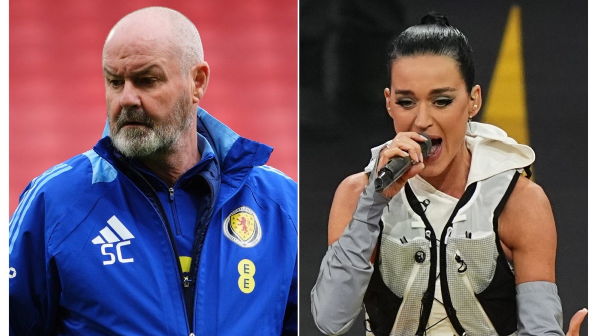 Steve Clarke nonplussed as Scotland share hotel with superstar singer Katy Perry