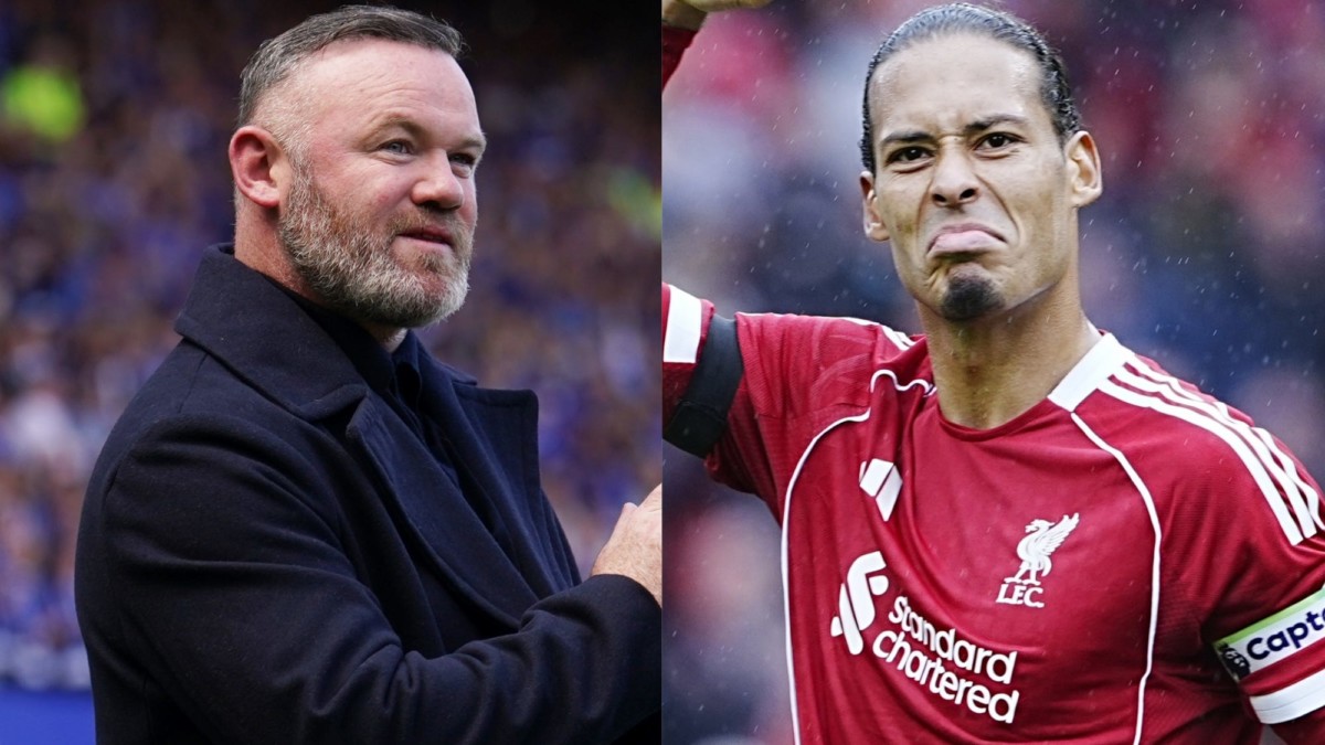 ‘Focus on your game’ – Wayne Rooney keeps up Virgil van Dijk criticism