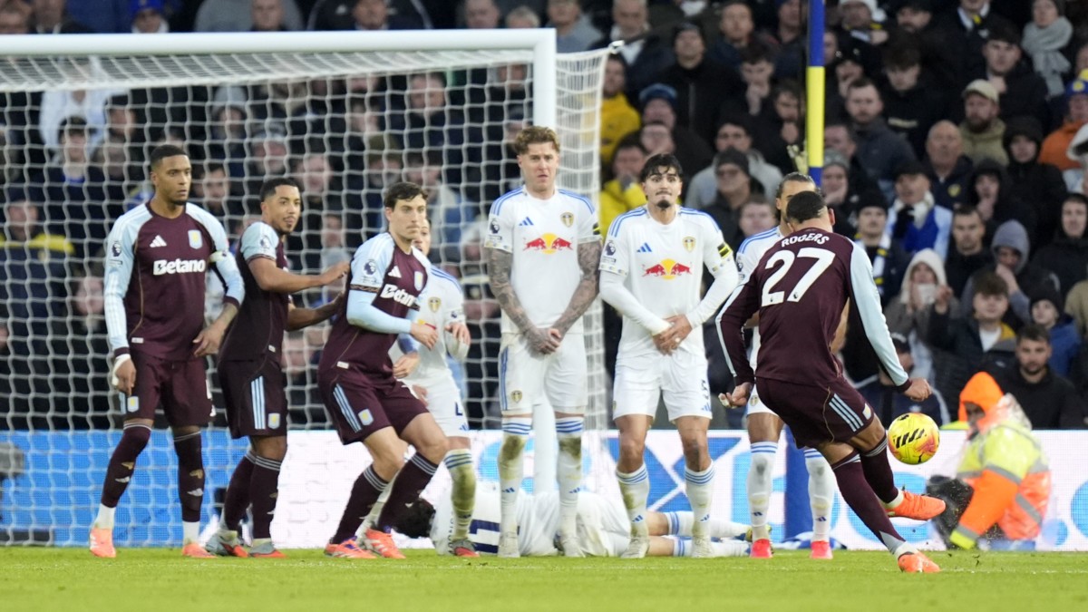 Morgan Rogers brace sees Aston Villa come from behind to win at Leeds