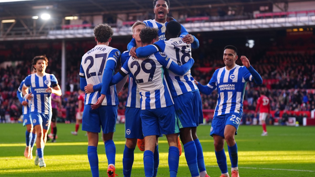 Brighton avenge February Forest thrashing with convincing victory at City Ground
