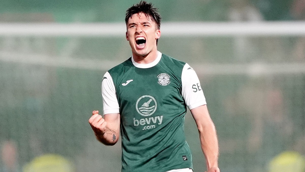 Kieron Bowie at the double as Hibernian brush aside Falkirk
