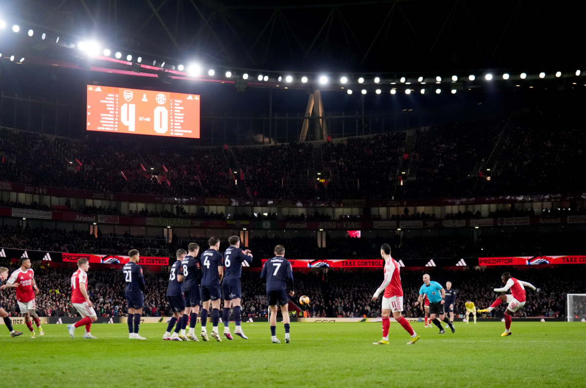 Arsenal cruised to a 4-0 win against Wigan at the Emirates 